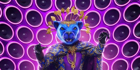 blue panther masked singer